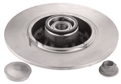 2x Bremsscheibe Hinterachse für RENAULT MEGANE III Coupe IV Stufenheck