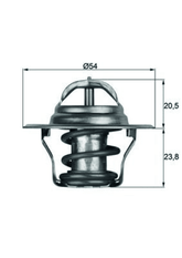 Thermostat Kühlmittel für AUDI DODGE MITSUBISHI NISSAN SEAT SKODA VW JEEP A3