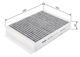 Filter Innenraumluft für JAGUAR S-TYPE II