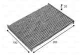 Filter Innenraumluft für NISSAN QASHQAI / +2 I X-TRAIL II VAN