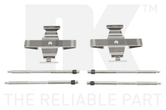Zubehörsatz Scheibenbremsbelag Vorderachse für BMW i4 5 Touring 7