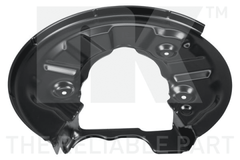 Spritzblech Bremsscheibe Hinterachse links für AUDI SEAT SKODA VW A3 Sportback