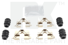 Zubehörsatz Scheibenbremsbelag Hinterachse für HYUNDAI KONA