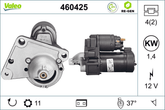 Anlasser Starter für CITROËN FIAT OPEL PEUGEOT TOYOTA DS BERLINGO / FIRST