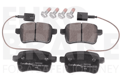 Bremsbelagsatz Scheibenbremse Hinterachse für ALFA ROMEO GIULIETTA