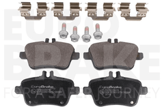 Bremsbelagsatz Scheibenbremse Hinterachse für MERCEDES-BENZ INFINITI A-KLASSE