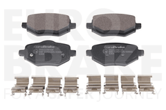 Bremsbelagsatz Scheibenbremse Hinterachse für ALFA ROMEO CITROËN FIAT LANCIA