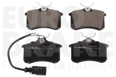 Bremsbelagsatz Scheibenbremse Hinterachse für FORD SEAT VW GALAXY I MK VAN