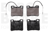 Bremsbelagsatz Scheibenbremse Hinterachse für MERCEDES-BENZ PEUGEOT V-KLASSE