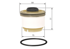 Kraftstofffilter für FIAT ISUZU MITSUBISHI TOYOTA LEXUS FULLBACK Pick-up D-MAX