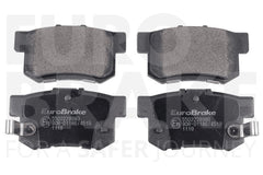 Bremsbelagsatz Scheibenbremse Hinterachse für FIAT HONDA MG ROVER SUZUKI SEDICI
