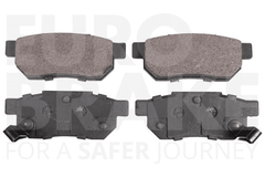 Bremsbelagsatz Scheibenbremse Hinterachse für HONDA MG ROVER LOTUS CIVIC VI