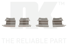 Zubehörsatz Scheibenbremsbelag Hinterachse für TESLA CUPRA MODEL 3 Y BORN