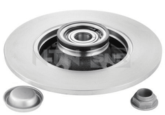 2x Bremsscheibe Hinterachse für CITROËN PEUGEOT C4 I Coupe Stufenheck