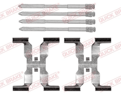 Zubehörsatz Scheibenbremsbelag Vorderachse für JAGUAR NISSAN LAND ROVER F-PACE