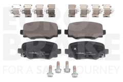 Bremsbelagsatz Scheibenbremse Hinterachse für ALFA ROMEO FIAT JEEP ABARTH