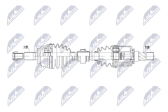 Antriebswelle Vorderachse links für RENAULT TALISMAN Grandtour