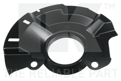 Spritzblech Bremsscheibe Vorderachse rechts für HYUNDAI KIA ACCENT IV