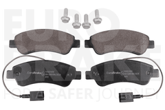 Bremsbelagsatz Scheibenbremse Hinterachse für CITROËN FIAT OPEL PEUGEOT JUMPER