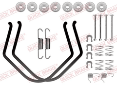 Zubehörsatz Bremsbacken Hinterachse für TOYOTA STARLET TERCEL