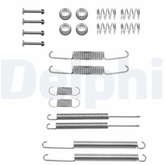 Zubehörsatz Bremsbacken Hinterachse für AUDI VW 80 B3 Stufenheck 90 100 C2