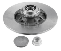 2x Bremsscheibe Hinterachse für RENAULT 9 11 19 I Chamade II Cabriolet CLIO