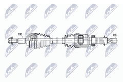 Antriebswelle Vorderachse rechts für MERCEDES-BENZ RENAULT CITAN Tourer Mixto