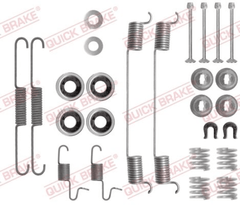 Zubehörsatz Bremsbacken Hinterachse für NISSAN NP300 PICKUP PICK UP TERRANO I