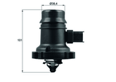 Thermostat Kühlmittel für OPEL CHEVROLET AMPERA VOLT