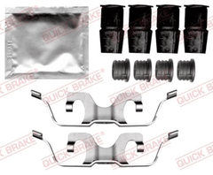 Zubehörsatz Scheibenbremsbelag Hinterachse für AUDI MERCEDES-BENZ A4 B9