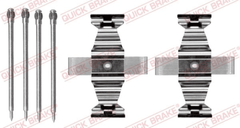 Zubehörsatz Scheibenbremsbelag Vorderachse für MERCEDES-BENZ CLS E-KLASSE