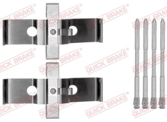 Zubehörsatz Scheibenbremsbelag Vorderachse für AUDI VW A5 TOUAREG VAN