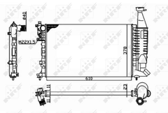 Kühler Motorkühlung für CITROËN PEUGEOT BERLINGO / FIRST Großraumlimousine
