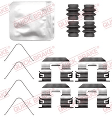 Zubehörsatz Scheibenbremsbelag Hinterachse für HYUNDAI KIA ACCENT V Stufenheck