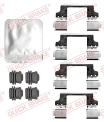 Zubehörsatz Scheibenbremsbelag Hinterachse für BMW 7 8 Gran Coupe Cabriolet X5