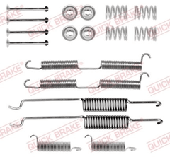 Zubehörsatz Bremsbacken Hinterachse für NISSAN RENAULT TRADE Kasten