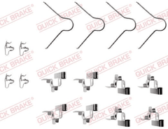 Zubehörsatz Scheibenbremsbelag Vorderachse Hinterachse für TOYOTA CAMRY