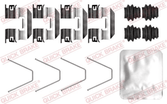 Zubehörsatz Scheibenbremsbelag Hinterachse für KIA PICANTO III