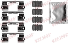 Zubehörsatz Scheibenbremsbelag Hinterachse für OPEL VAUXHALL ASTRA J GTC ZAFIRA