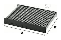 Filter Innenraumluft für MERCEDES-BENZ NISSAN RENAULT CITAN Tourer EQT T-KLASSE