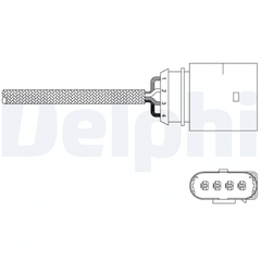 Lambdasonde vorne für AUDI SEAT SKODA VW A3 A4 B5 Avant B6 Cabriolet B7 A6 C4