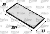 Filter Innenraumluft für ALFA ROMEO FIAT LANCIA 145 146 155 GTA Coupe GTV