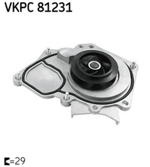 Wasserpumpe Motorkühlung für AUDI SEAT SKODA VW CUPRA A1 Sportback A3 Limousine