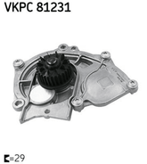 Wasserpumpe Motorkühlung für AUDI SEAT SKODA VW CUPRA A1 Sportback A3 Limousine