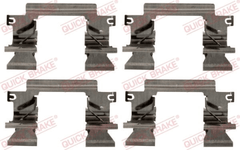 Zubehörsatz Scheibenbremsbelag Vorderachse für FORD VW RANGER AMAROK