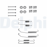 Zubehörsatz Bremsbacken Hinterachse für FIAT PEUGEOT RENAULT TEMPRA S.W. 205 I