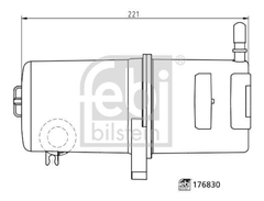 Kraftstofffilter für VW AMAROK Pritsche/Fahrgestell