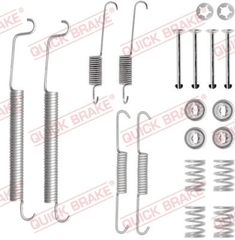 Zubehörsatz Bremsbacken Hinterachse für PEUGEOT RENAULT 405 II Break 406 ESPACE