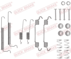 Zubehörsatz Bremsbacken Hinterachse für OPEL ASTRA F Stufenheck CC J Caravan