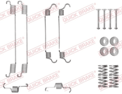 Zubehörsatz Bremsbacken Hinterachse für FIAT NISSAN SUZUKI SEDICI QASHQAI / +2 I